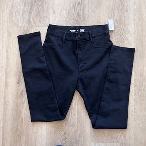 NWT Girl's Old Navy High Rise Ballerina Jeggings Black Stretch Size 18 New